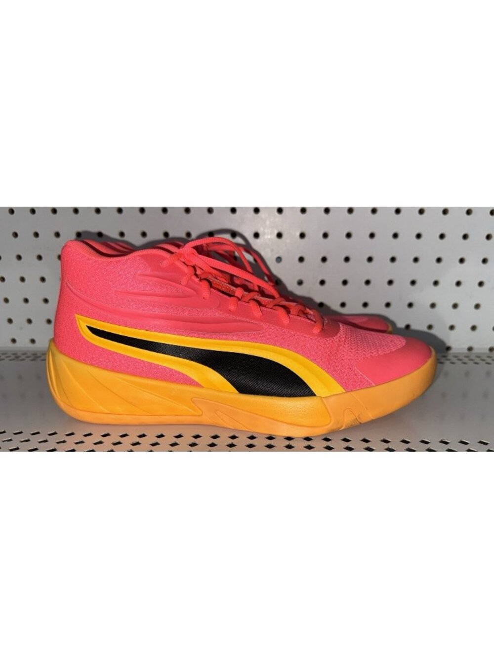 PUMA Court Pro Sunset Glow Sun Stream Mens Athletic Basketball Shoes Size 10